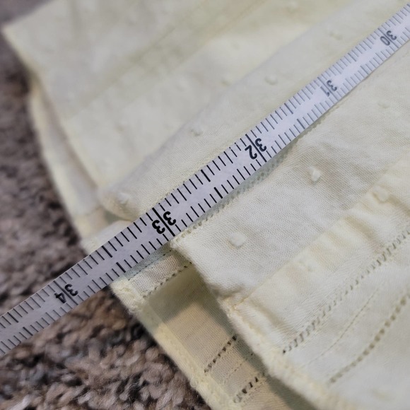 Lulu's Daydreaming Of You Yellow Swiss Dot Button-Front Mini Dress #376 - Picture 10 of 12